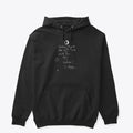Moon Blk Graphic T Shirt