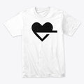 LoveArk Bold Black Logo Tee | Fantasy Graphic Tee for Everyday Style
