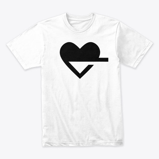 LoveArk Bold Black Logo Tee | Fantasy Graphic Tee for Everyday Style