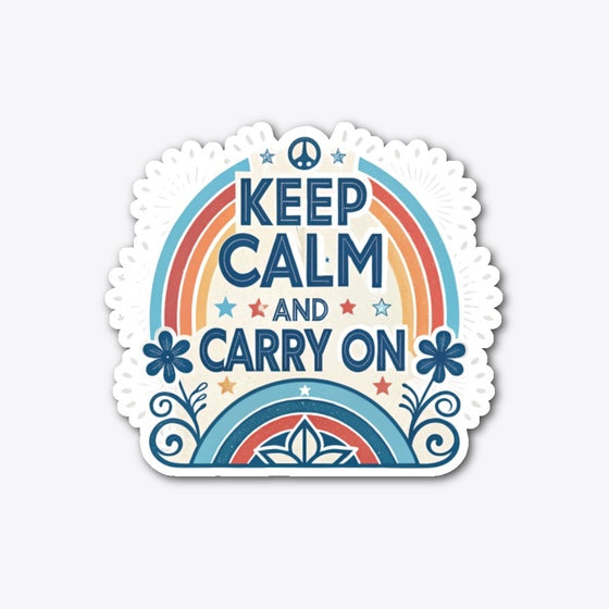 Keep Calm and Carry On Motivational Tee | Premium Unisex T-Shirt