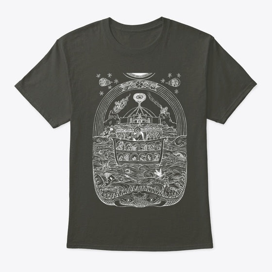 Cosmic Flood Dark | Premium Unisex T-Shirt