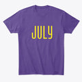 July Option Graphic T Shirt