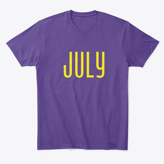 July Option Graphic T Shirt