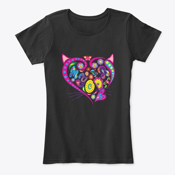 Myodb Cat Lovers Graphic T Shirt