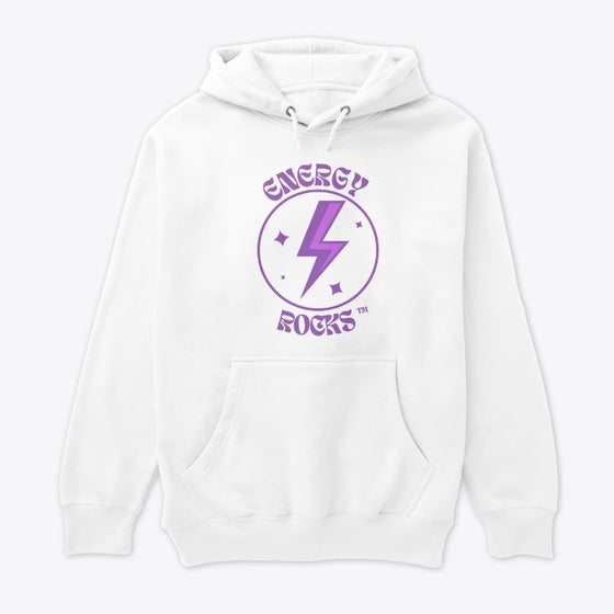 Energy Rocks Hoodie Pink Hoodie Premium Print Best Seller Look