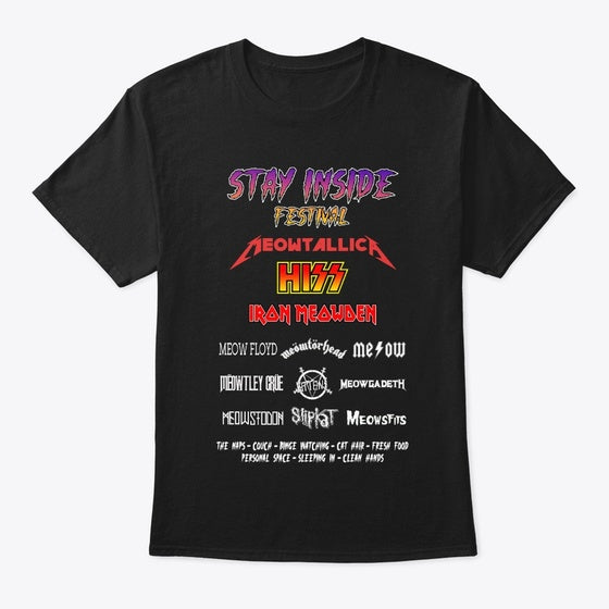 Stay Inside Festival Graphic T Shirt