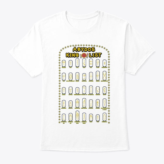 Abydos king list Apparel Streetwear Style Hot Right Now
