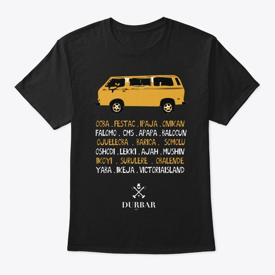 Naija Danfo Bus Graphic T Shirt