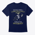 Trust Com Sci Man - FRONT | Premium Unisex T-Shirt