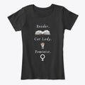 Reader Cat Lady Feminist Apparel High Search Demand Best Seller Look