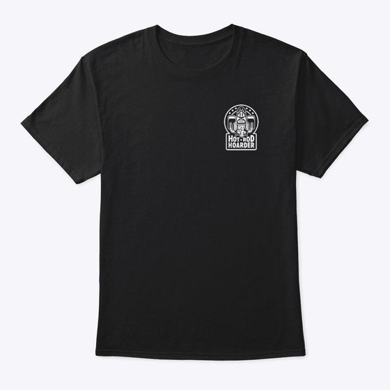 Hot Rod Hoarder T Shirt white art | Premium Unisex T-Shirt