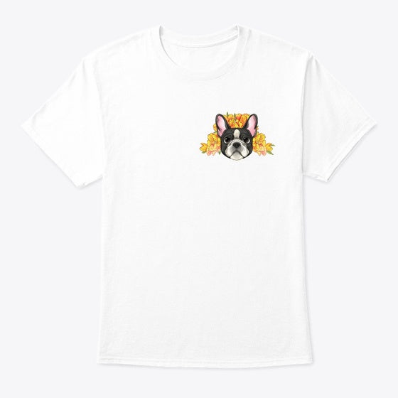 Bulldog with Flowers Apparel High Search Demand Fan Favorite