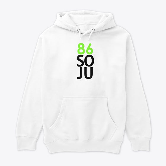 86Soju Clean White Apparel Streetwear Style Hot Right Now