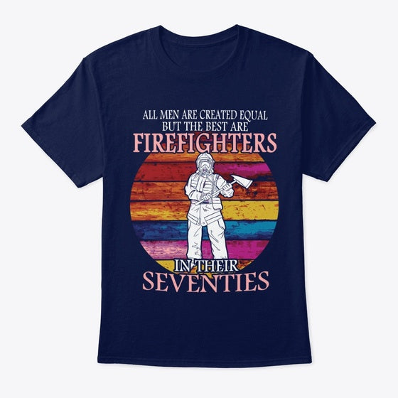 Equal Firefighter Seventies FRONT Apparel Trending US Gift Ready