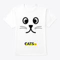 Cross-eyed cat | Premium Unisex T-Shirt, Trending Graphic Tee