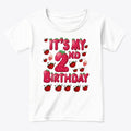 2nd Birthday Strawberry Graphic T Shirt