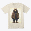Bear in Winter Casual T shirt T Shirt Viral TikTok Gift Ready