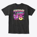 8th Birthday Roller Skating Birthdaygirl Graphic T Shirt