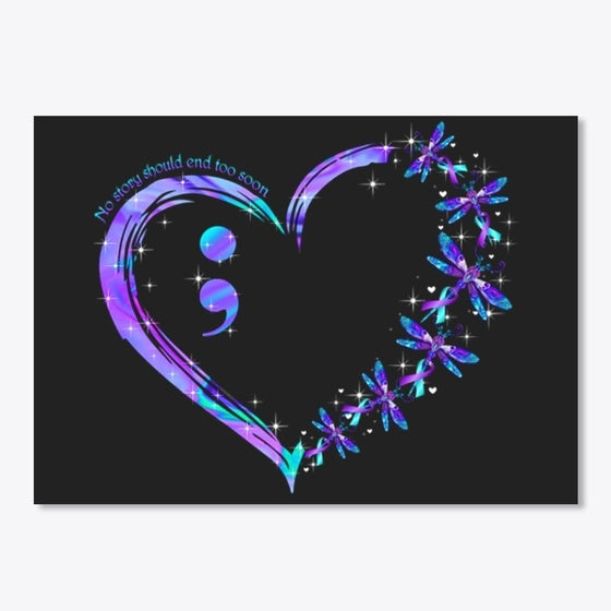Purple Heart Bling Shiny | Premium Unisex T-Shirt