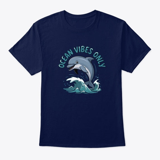 Ocean Vibes Only | Premium Unisex T-Shirt, Trending Graphic Tee