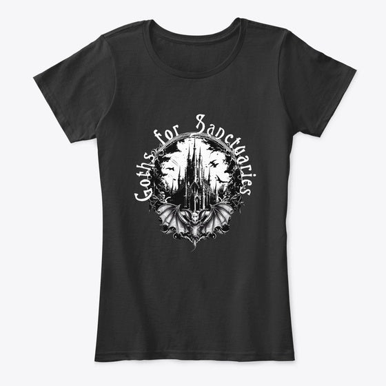 Goths For Sanctuaries | Fantasy Graphic Tee for Everyday Style