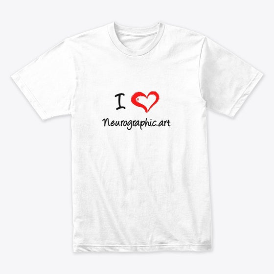 I Love Neurographic.art Shirt