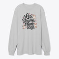 Less drama More dogs | Premium Unisex T-Shirt, Trending Graphic Tee