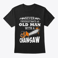 Man A Chainsaw Graphic T Shirt