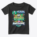 7th Birthday Being Artist Paitner Graphic T Shirt