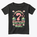 7th Birthday Cactus Graphic T Shirt