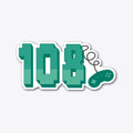 108 Sticker Apparel Trending US Best Seller Look