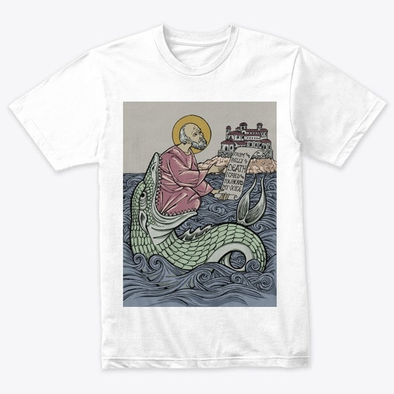 Jonah and the Sea color | Premium Unisex T-Shirt