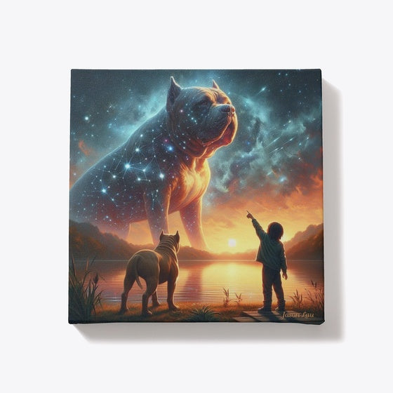 American Bully Constellation Graphic T Shirt