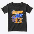 13th Birthday Basketball T Graphic T Shirt