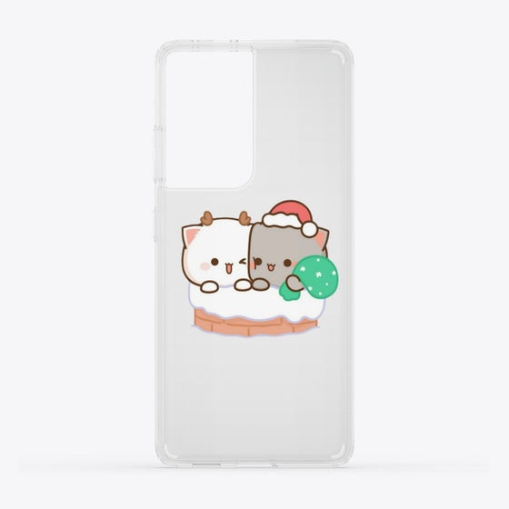 Peach Goma Christmas Graphic T Shirt