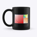 Golden Spiral Mug Black Apparel Streetwear Style Daily Wear