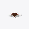 Coffee Makes My Heart Beat Apparel Streetwear Style Best Seller Look