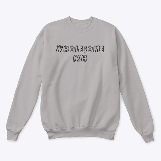 Mens Wholesome ish Pullover Hoodie Viral TikTok Find Gift Ready