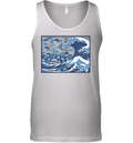 Blue Wave Cat For Kamala Tank Top
