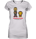 Damian Lillard X A Bathing Ape Baby Milo Women039S V Neck T Shirt