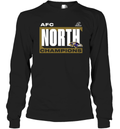 Baltimore Ravens Fanatics 2024 Afc North Division Champions Conquer Long Sleeve T Shirt