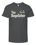 Elon Musk Wears The Dogefather Shirt For Sale Premium Youth T Shirt