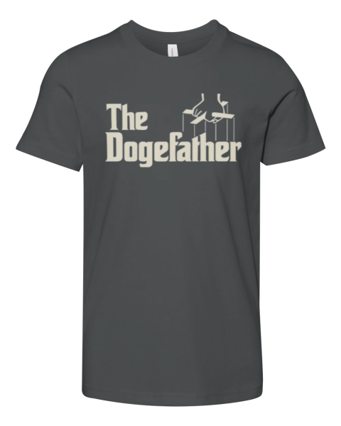 Elon Musk Wears The Dogefather Shirt For Sale Premium Youth T Shirt
