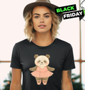 Adorable Ballerina Panda Women039S T Shirt