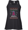 All I Want For Christmas Is Angels Xmas Racerback Tank