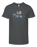 Beyonce Cowboy Denim Carter Tour 2025 Premium Youth T Shirt