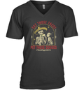 Eat Those Tacos Pet Those Doggos V Neck T Shirt
