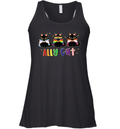 Ally Cat Rainbow Lgbt Pride Flag Gay Pride Month 2025 Racerback Tank