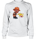 Denver Broncos Freddy Krueger Piss On Kansas City Chiefs Long Sleeve T Shirt