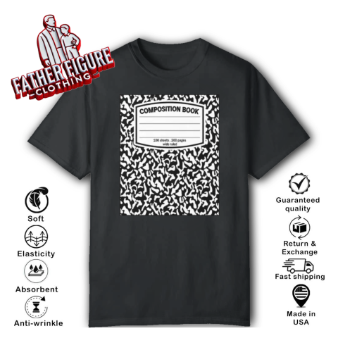 Composition Book Notebook T Shirt